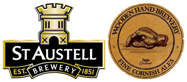 st austell brewery - wooden hand brewery