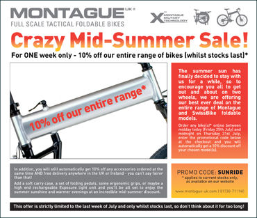 crazy mid-summer sale